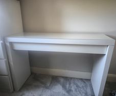 IKEA Malm Dressing Table - White