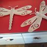Metal Dragonfly Wall Art Decor Image 5