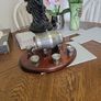 Mullingar pewter cask and 6 shot glasses Image 5