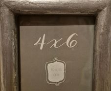 Silver photo frame 10 x 15 cm