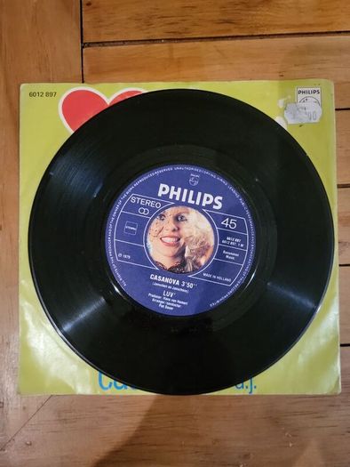 Luv Casanova DJ 7 inch Vinyl 1979 Philips Holland