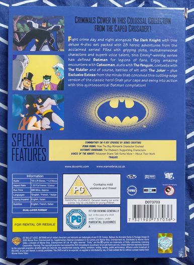 BATMAN: Animated Series DVD Boxsets
