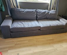 Navy sofa bed good condition