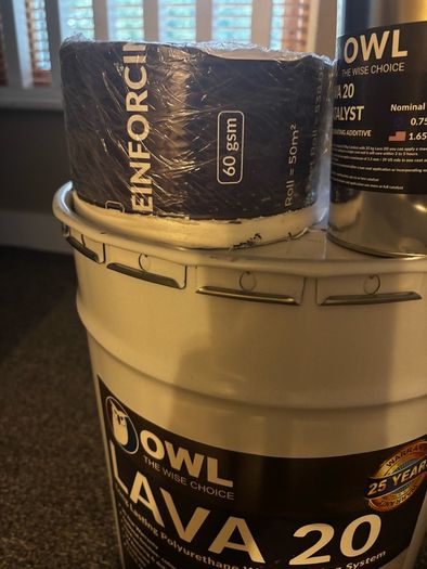 Owl Lava 20 Liquid Rubber Waterproofing mini Kit for 10sqm
