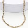 925 Vintage Sterling Silver Fully Hallmarked Signed Italian Byzantine Chain Image 7