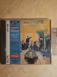Oasis CD (Japan) - Definitely Maybe