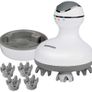 Head Neck Body Massager with 4 Removable Heads Attachments for Stimulating Hair Growth, Deep Clean & Stress Release, Waterproof Portable Massager Image 8