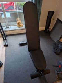 Adjustable Weight Bench - Flat - Incline - Decline - 90 Degree - EUR100
