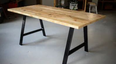 Solid Wood Reclaimed Dining Table PRICE DROP
