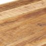 Dining Table 180x90x75 cm Solid Rough Mango Wood Image 2