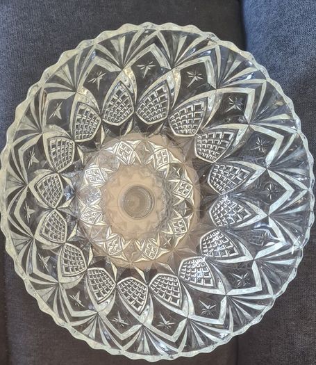 Pineapple Vintage Pedestal Bowl France
