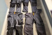 4 pairs of snickers work trousers