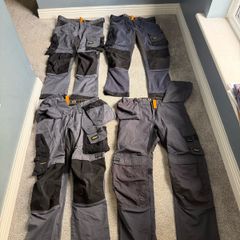 4 pairs of snickers work trousers