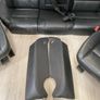 2010 Audi A6 Saloon Black Leather Rear Seats Image 3