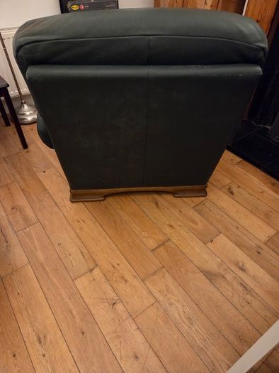 Leather armchair