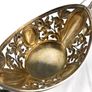 Rare Antique art nouveau silver plated basket Image 7