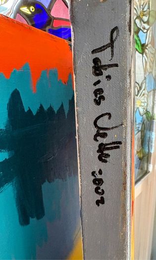 Pair of large original paintings - Tobias Vette (Vetter)