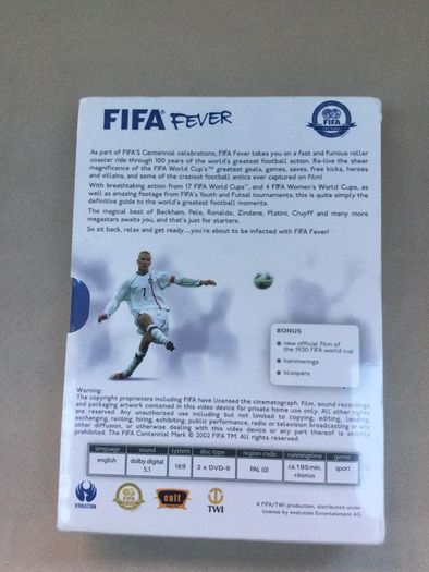 FIFA Fever Best Of The World Cup 2 dvd set rare qatar