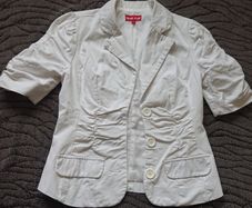 White Jacket/ Blazer  Size 6-8