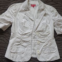 White Jacket/ Blazer  Size 6-8