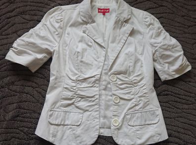 White Jacket/ Blazer  Size 6-8