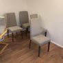 Premium Solid Wood 2m Dining Set 4 Chairs and Bench Image 2