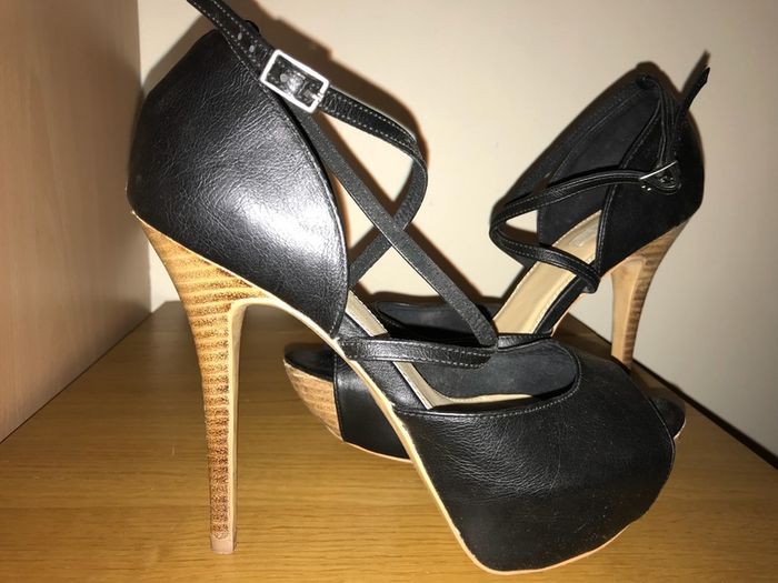 Bershka High heels. Black