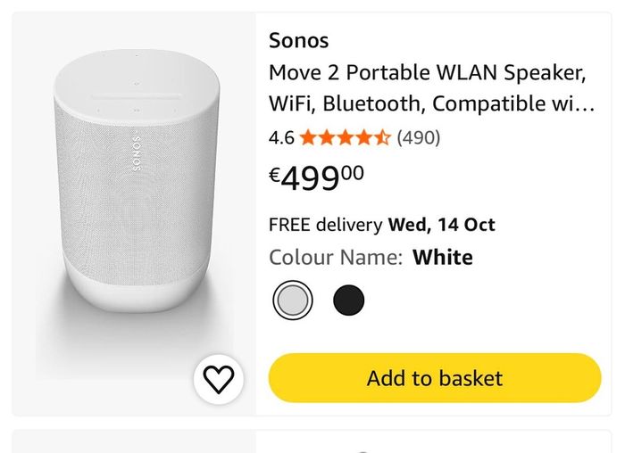 Brand New Sonos Move II