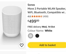 Brand New Sonos Move II
