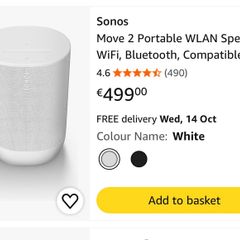 Brand New Sonos Move II