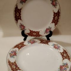 Arklow Pottery Two Dinner Plates