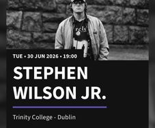 Stephen Wilson Jr tickets