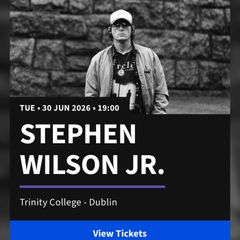 Stephen Wilson Jr tickets