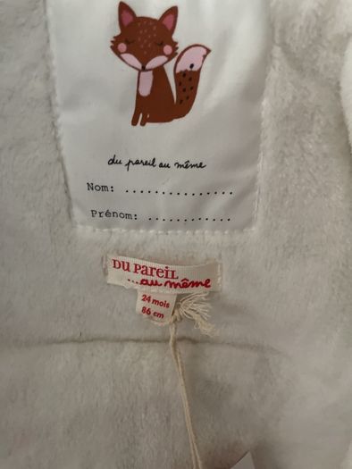 New with the rag baby coat. Size 24 months.