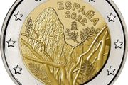 Spain 2 Euro Commemorative Coin 2022 - Garajonay National Park. Uncirculated.