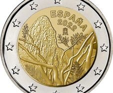 Spain 2 Euro Commemorative Coin 2022 - Garajonay National Park. Uncirculated.