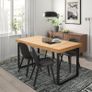 Ikea Tarsele Extendable Dining Table Oak Image 5