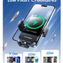 Wireless Car Charger, REDUCED CHGeek 15W Fast Charging Auto Clamping Car Charger Phone Mount Image 8