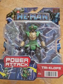 BRAND NEW He Man And The Masters Of The Universe Tri Klops Action Figure