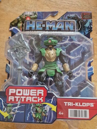 BRAND NEW He Man And The Masters Of The Universe Tri Klops Action Figure