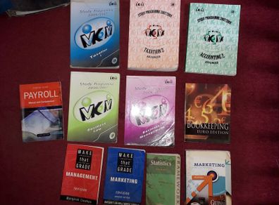 College Books - Tax, Accounting, Busines, Marketing etc. 15 years old
