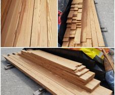 Solid Pitch Pine Flooring
