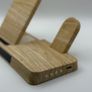 4 in 1 Wooden Wireless Charging Station with Digital Clock Image 10