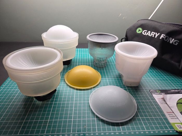 GaryFong Speedlite Diffuser Set