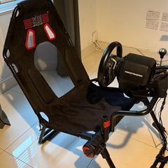 Racing sim set up
