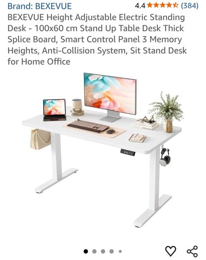 Sit Stand Desk for Home Office