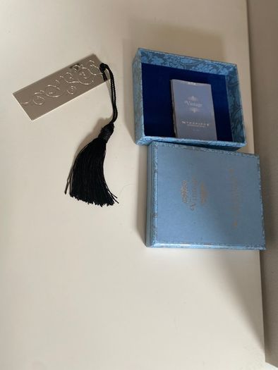 Newbridge silverware book marker  with black tag