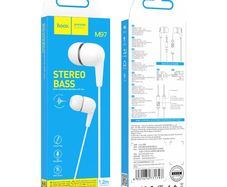 Hoco M97 Stereo Bass Universal Premium Headphones White