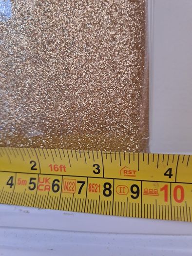 Gold glitter Hip flask