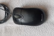 Microsoft Basic Optical Wheel Mouse 1.0A Black Retro Vintage Gaming